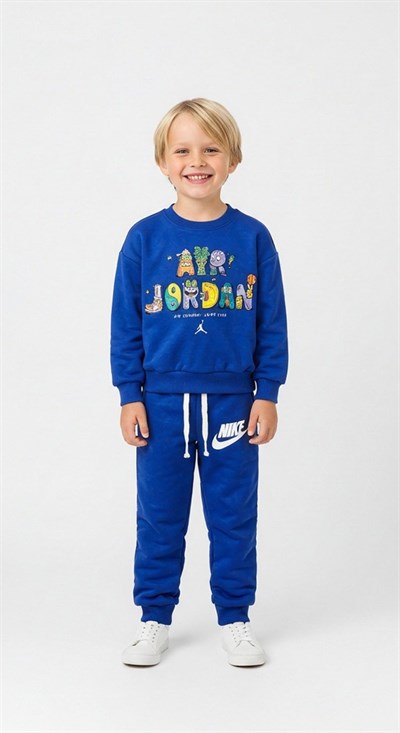 Renkli Just Do It Baskılı Eşofman Takımı