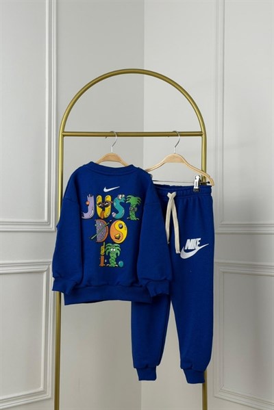 Renkli Just Do It Baskılı Eşofman Takımı