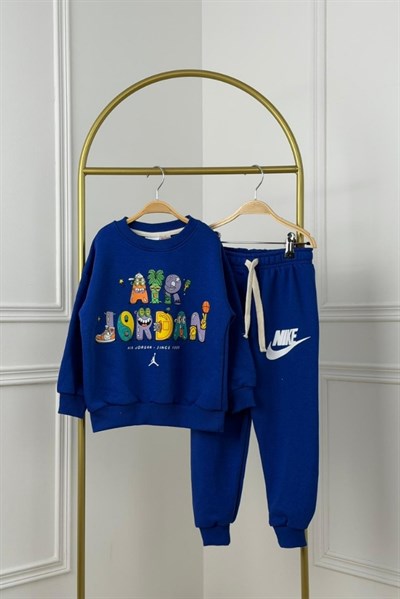 Renkli Just Do It Baskılı Eşofman Takımı