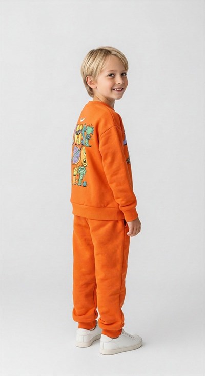 Renkli Just Do It Baskılı Eşofman Takımı