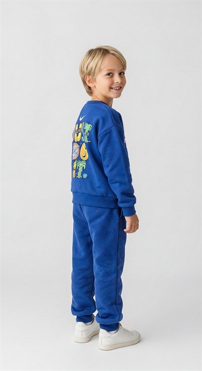 Renkli Just Do It Baskılı Eşofman Takımı