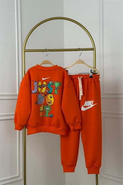 Renkli Just Do It Baskılı Eşofman Takımı