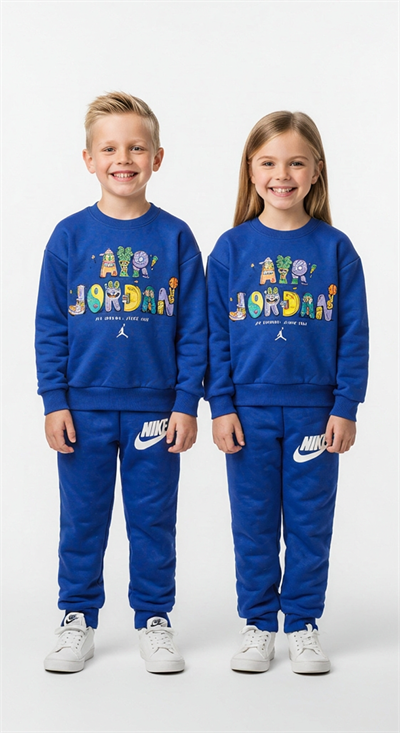 Renkli Just Do It Baskılı Eşofman Takımı