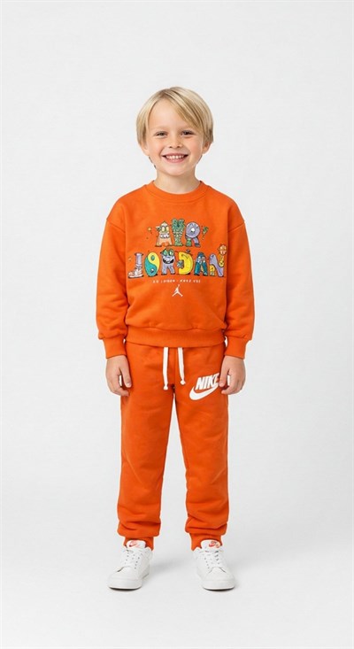 Renkli Just Do It Baskılı Eşofman Takımı