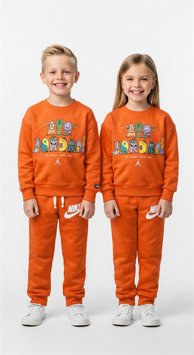 Renkli Just Do It Baskılı Eşofman Takımı