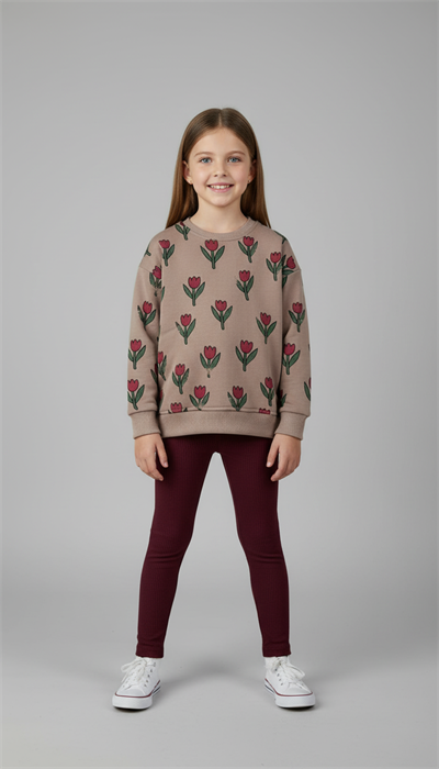 Rose Detay Taytlı Takım