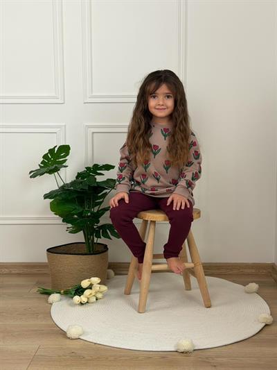 Rose Detay Taytlı Takım