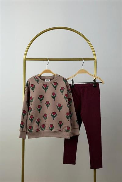 Rose Detay Taytlı Takım