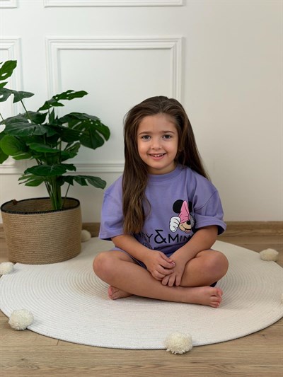 Sevimli Bluey Şortlu Takım