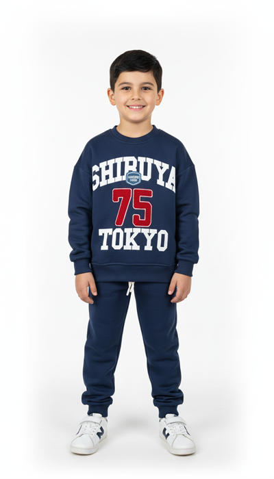 Shibuya Tokyo Baskılı Eşofman Takımı