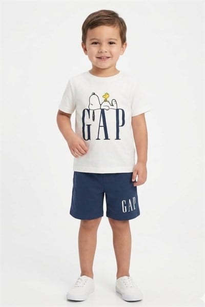 Snoopy Gap Şortlu Takım