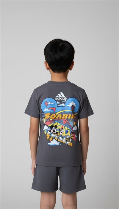 Soarin Baskılı Şortlu Takım