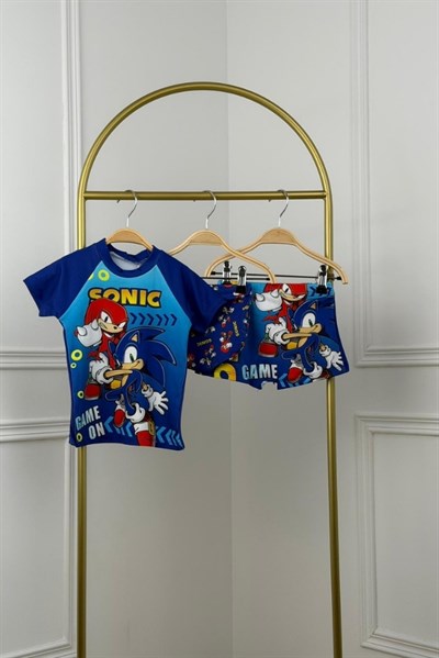 Sonic Boneli Şortlu Mayo