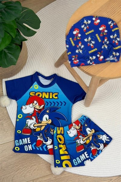 Sonic Boneli Şortlu Mayo