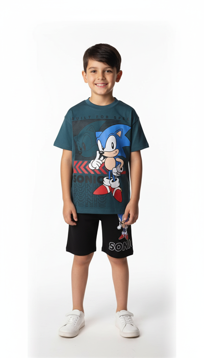 Sonic Şortlu Takım