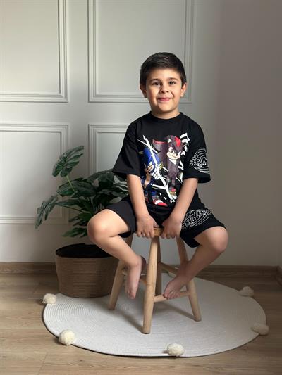 Sonic Wanna Race Şortlu Takım