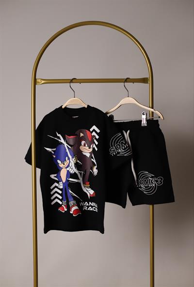 Sonic Wanna Race Şortlu Takım