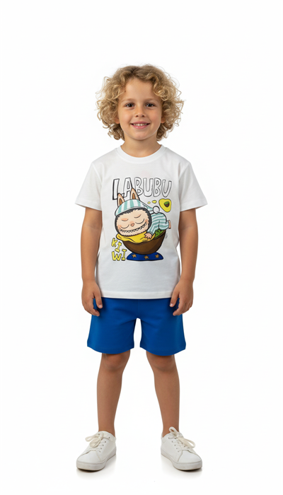 Şortlu Labubu Şortlu Takım