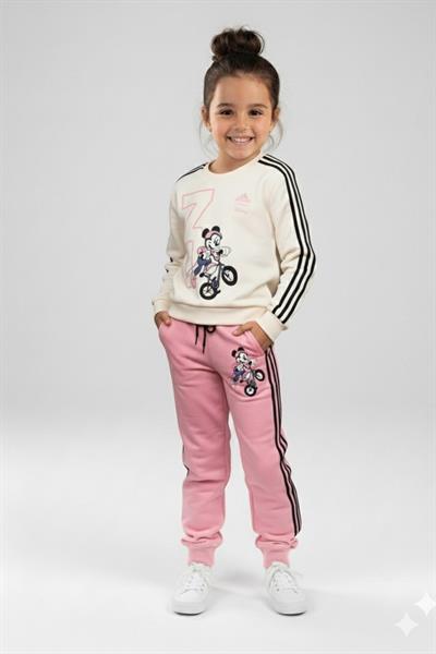 Spor Logolu Disney Eşofman Takımı