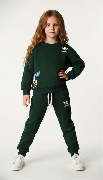 Sporcu Mickey Logo Detaylı Eşofman Takımı