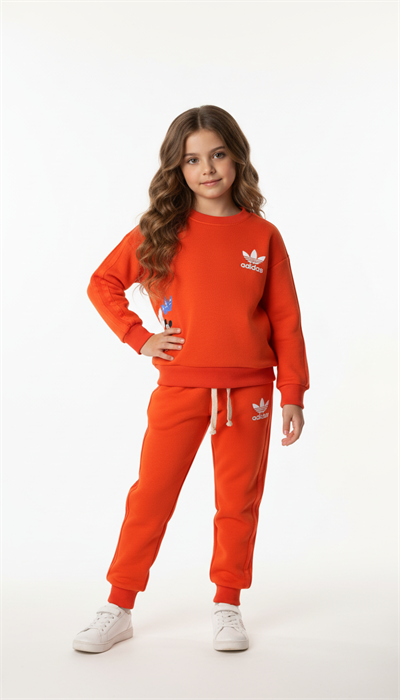 Sporcu Mickey Logo Detaylı Eşofman Takımı