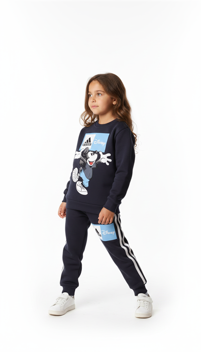 Sporcu Mickey Logo Detaylı Eşofman Takımı