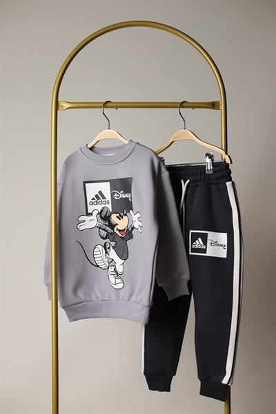 Sporcu Mickey Logo Detaylı Eşofman Takımı