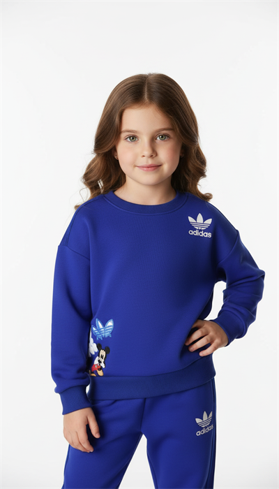Sporcu Mickey Logo Detaylı Eşofman Takımı