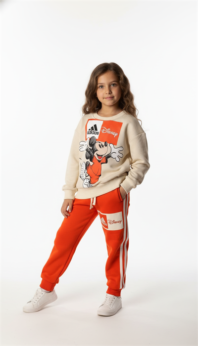 Sporcu Mickey Logo Detaylı Eşofman Takımı