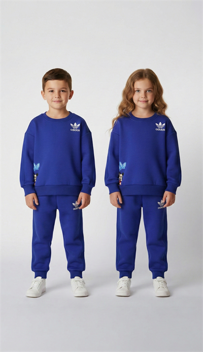 Sporcu Mickey Logo Detaylı Eşofman Takımı