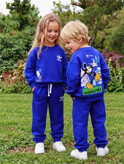 Sporcu Mickey Logo Detaylı Eşofman Takımı