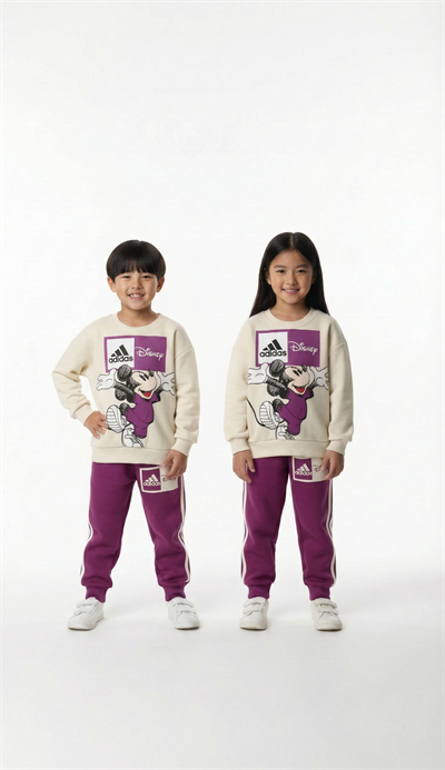 Sporcu Mickey Logo Detaylı Eşofman Takımı