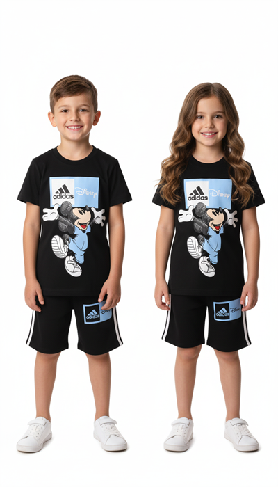 Sporcu Mickey Şortlu Takım