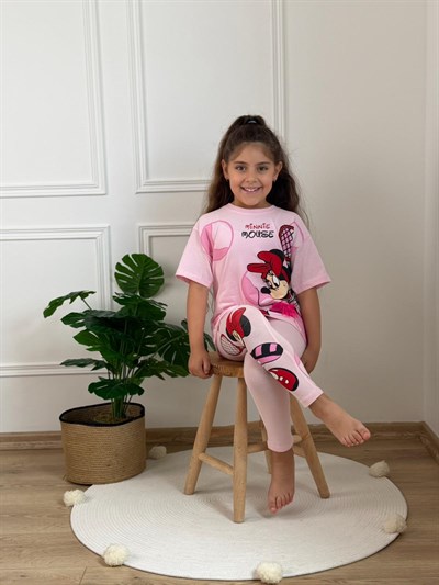 Sporcu Minnie Mouse Taytlı Takım