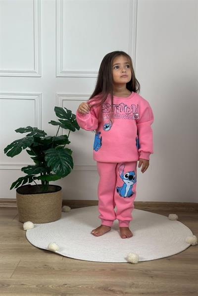 Stitch No Bad Days Baskılı Eşofman Takımı
