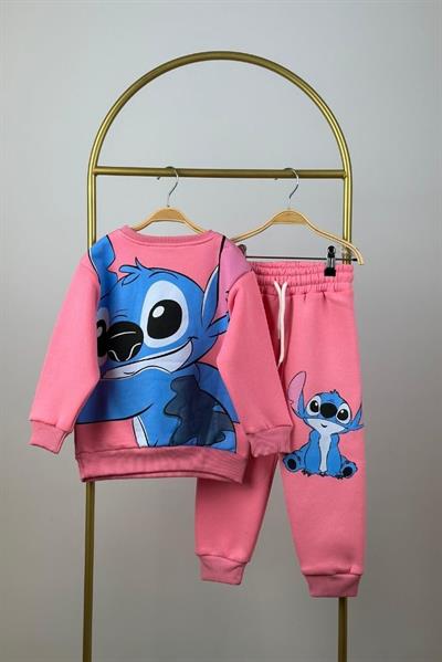 Stitch No Bad Days Baskılı Eşofman Takımı