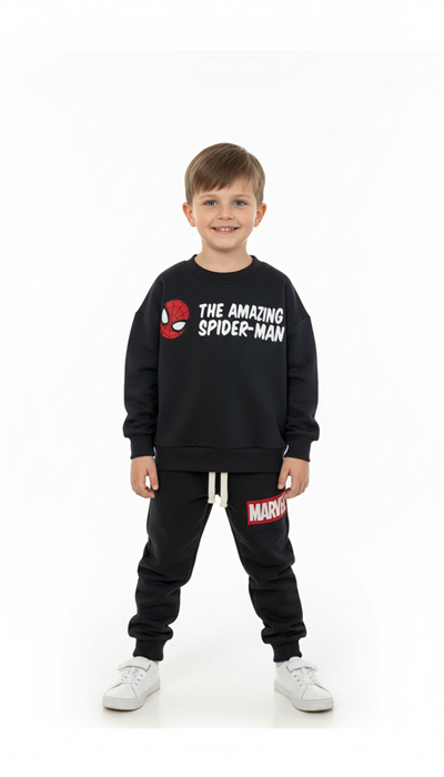 The Amazing Marvel SpiderMan Baskılı Eşofman Takımı
