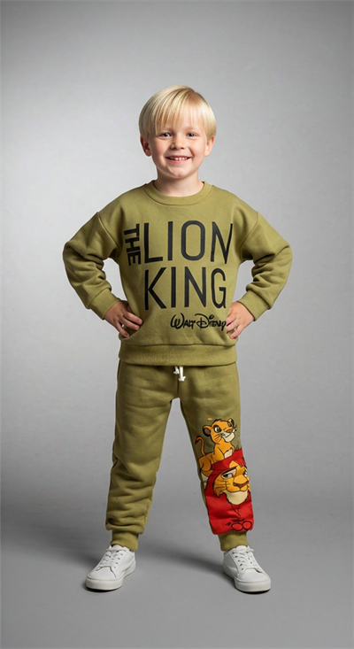 The Lion King Sırt Baskılı Eşofman Takımı