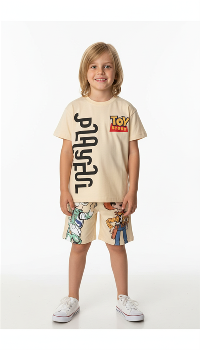 Toy Story Playfun Sırt Baskılı Şortlu Takım