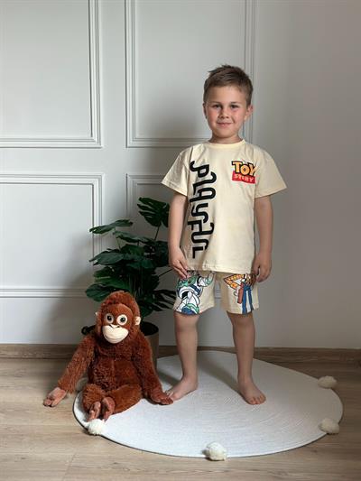Toy Story Playfun Sırt Baskılı Şortlu Takım