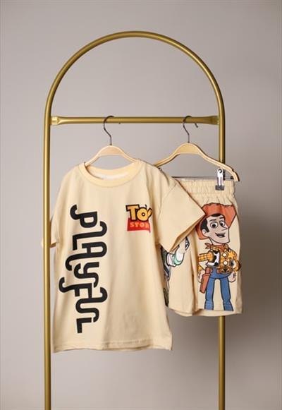 Toy Story Playfun Sırt Baskılı Şortlu Takım