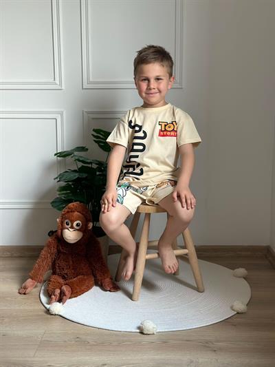 Toy Story Playfun Sırt Baskılı Şortlu Takım