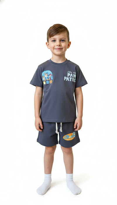 Ultimate Crew Paw Patrol Şortlu Takım