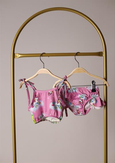 Unicorn Çantalı Bikini Takımı