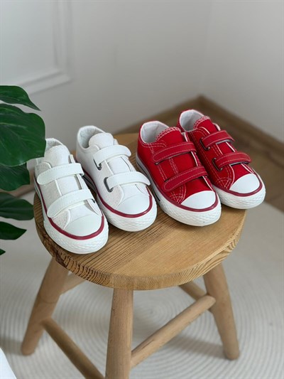 Unisex 2 Cırtlı Spor Ayakkabı
