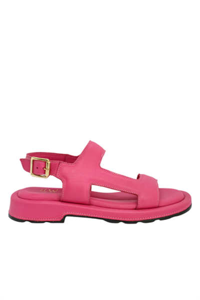 LYRA KADIN HAKİKİ DERİ SANDALET PEMBE