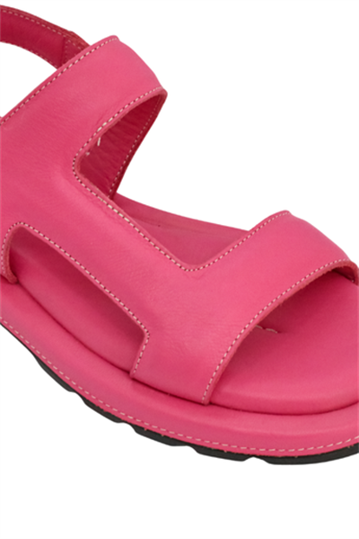 LYRA KADIN HAKİKİ DERİ SANDALET PEMBE