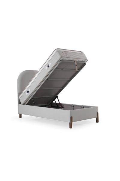 Bohem Plus Tek Kişilik Uyku Seti – Pocket Yaylı Yatak, Sandıklı Baza, Başlık 3 lü Set