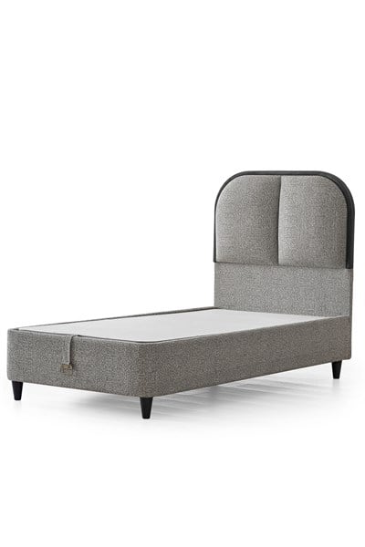 Cennet Yatak Aura Model Tek Kişilik Baza ve Başlık Seti Minimal Tasarım Akıllı Depolama 2’li Set