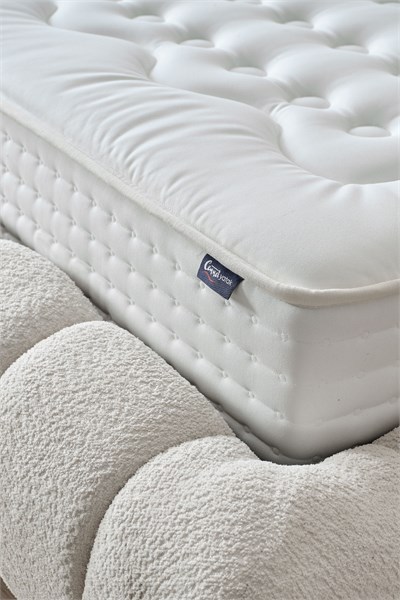 Cennet Yatak Avva Çift Kişilik 3’lü Set – Yatak + Baza + Başlık Soft Luxury Seri